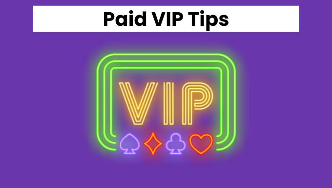 Paid VIP Tips